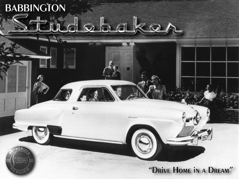 Babbington Studebaker Advertisement, 1950
